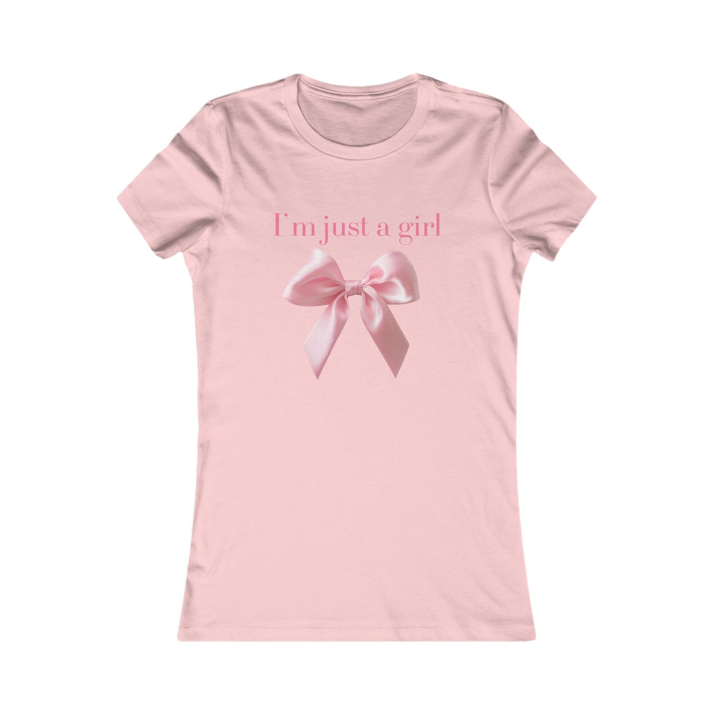 Coquettful Bow Tee - Girly Y2K Soft Girl Coquette Tees