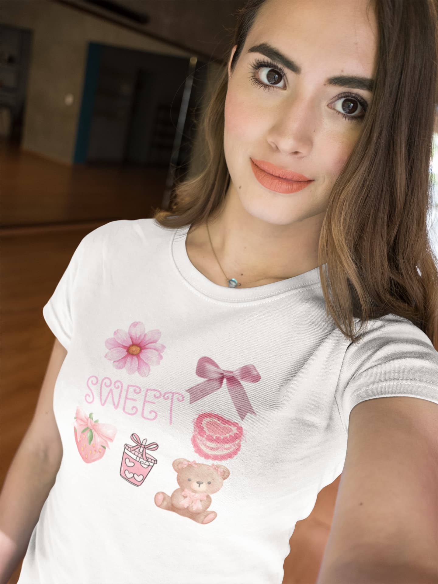 Coquetteful Tee - Girl Soft Y2K Tee Girly Coquet T Shirt