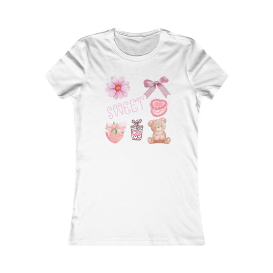 Coquetteful Tee - Girl Soft Y2K Tee Girly Coquet T Shirt