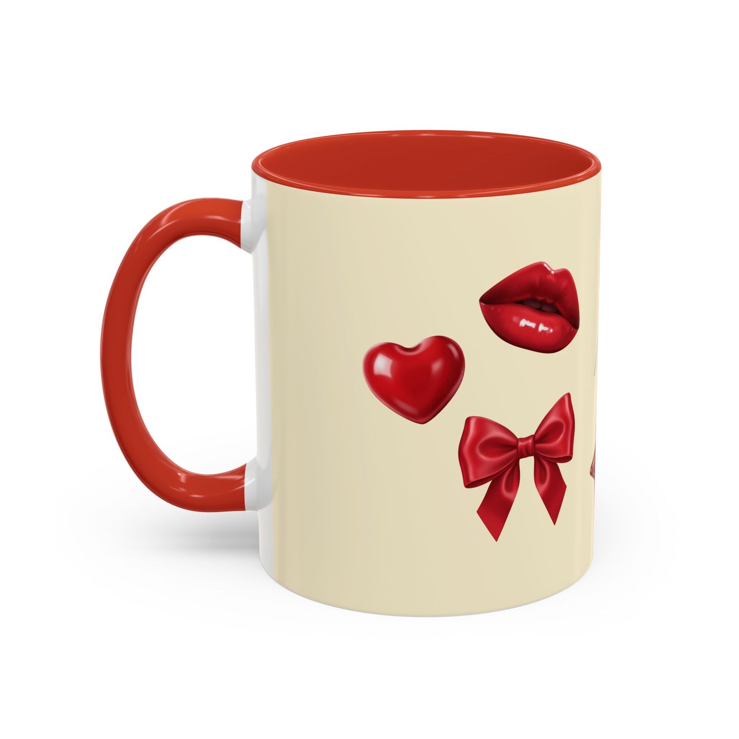 Coquette Mug – Red Girly Aesthetic Coffee Cup