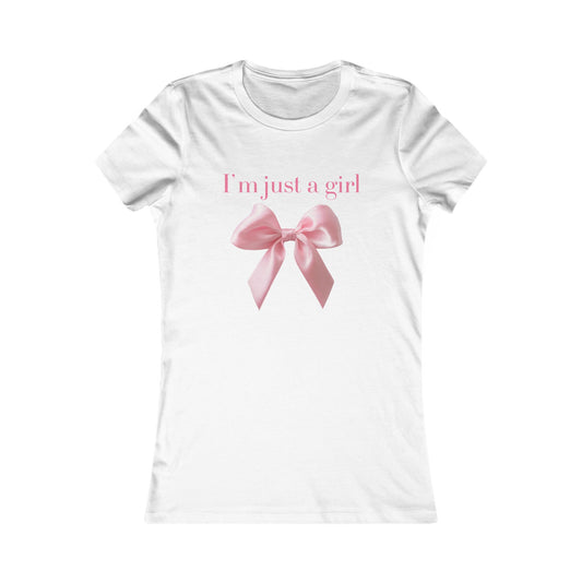 Coquettful Bow Tee - Girly Y2K Soft Girl Coquette Tees